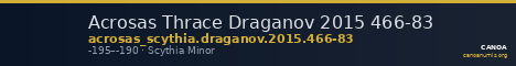 Acrosas Thrace Draganov 2015 466-83 — CANOA
