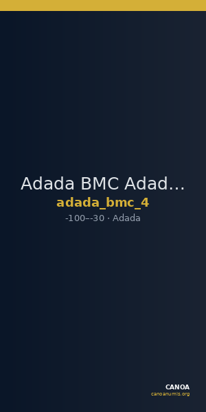 Adada BMC Adada 4 — CANOA