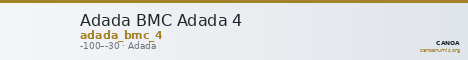 Adada BMC Adada 4 — CANOA