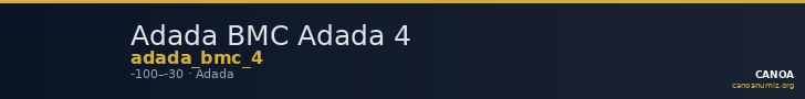 Adada BMC Adada 4 — CANOA