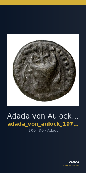 Adada von Aulock 1977 25-27 — CANOA
