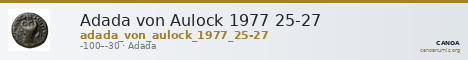 Adada von Aulock 1977 25-27 — CANOA