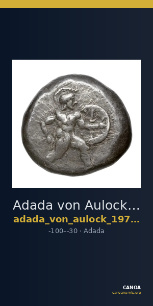 Adada von Aulock 1977 28-31 — CANOA