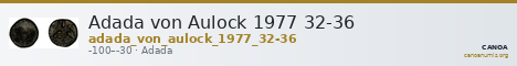 Adada von Aulock 1977 32-36 — CANOA