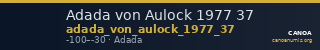 Adada von Aulock 1977 37 — CANOA
