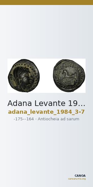 Adana Levante 1984 3-7 — CANOA