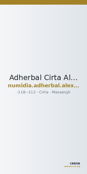 Adherbal Cirta Alexandropoulos 2007 13 — CANOA