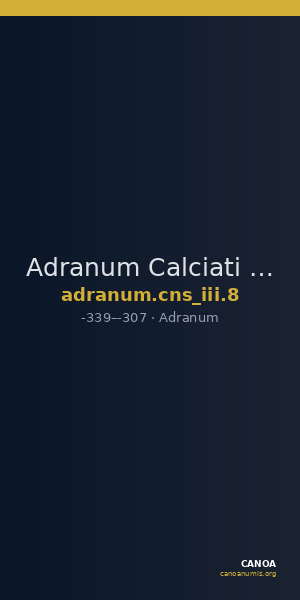 Adranum Calciati 1987 8 — CANOA