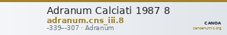 Adranum Calciati 1987 8 — CANOA