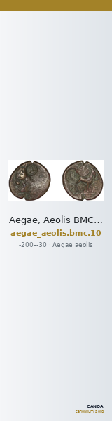 Aegae, Aeolis BMC Aegae 10 — CANOA