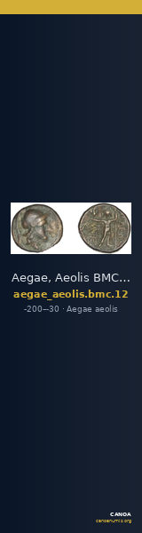 Aegae, Aeolis BMC Aegae 12 — CANOA