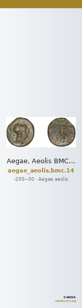 Aegae, Aeolis BMC Aegae 14 — CANOA