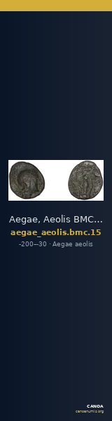 Aegae, Aeolis BMC Aegae 15 — CANOA