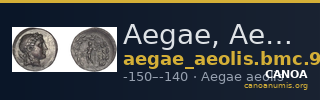 Aegae, Aeolis BMC Aegae 9 — CANOA