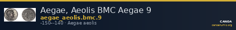 Aegae, Aeolis BMC Aegae 9 — CANOA