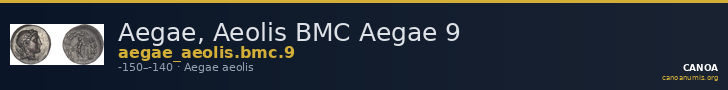 Aegae, Aeolis BMC Aegae 9 — CANOA