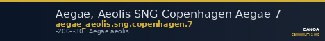 Aegae, Aeolis SNG Copenhagen Aegae 7 — CANOA