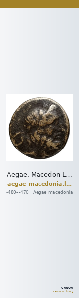Aegae, Macedon Lorber 2000 Issue 7-9 — CANOA