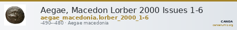 Aegae, Macedon Lorber 2000 Issues 1-6 — CANOA