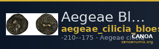 Aegeae Bloesch 1982 Period 1 — CANOA