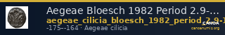 Aegeae Bloesch 1982 Period 2.9-14 — CANOA