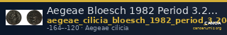 Aegeae Bloesch 1982 Period 3.20-61 — CANOA