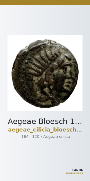 Aegeae Bloesch 1982 Period 3.62-72 — CANOA