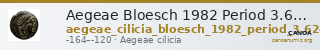 Aegeae Bloesch 1982 Period 3.62-72 — CANOA