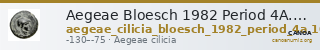 Aegeae Bloesch 1982 Period 4A.100-01 — CANOA
