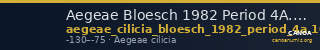 Aegeae Bloesch 1982 Period 4A.102 — CANOA