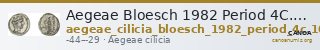 Aegeae Bloesch 1982 Period 4C.109-12 — CANOA