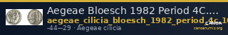 Aegeae Bloesch 1982 Period 4C.109-12 — CANOA