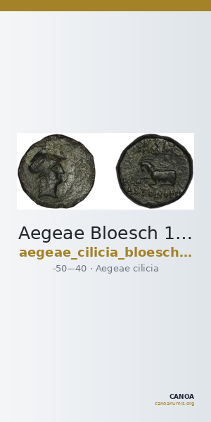 Aegeae Bloesch 1982 Period 4C.173-89 — CANOA