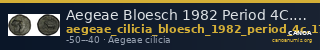 Aegeae Bloesch 1982 Period 4C.173-89 — CANOA