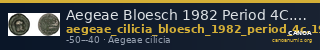 Aegeae Bloesch 1982 Period 4C.190-203 — CANOA