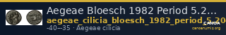 Aegeae Bloesch 1982 Period 5.204-8 — CANOA