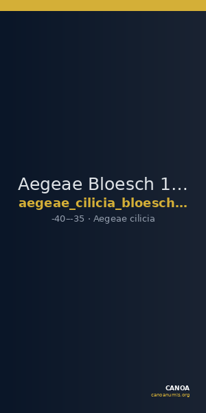 Aegeae Bloesch 1982 Period 5.211-12 — CANOA