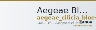 Aegeae Bloesch 1982 Period 5.211-12 — CANOA