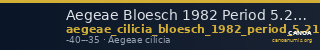 Aegeae Bloesch 1982 Period 5.211-12 — CANOA