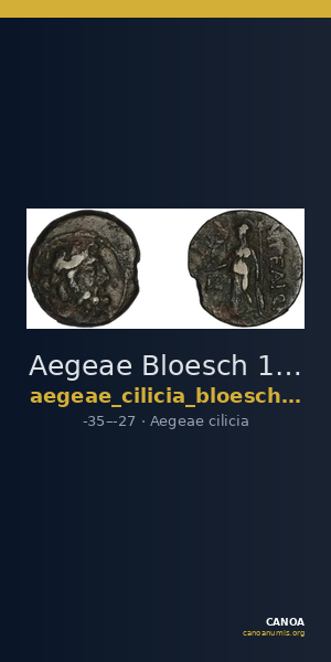 Aegeae Bloesch 1982 Period 6A.213-32 — CANOA