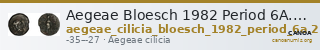 Aegeae Bloesch 1982 Period 6A.213-32 — CANOA
