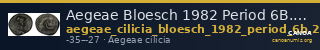 Aegeae Bloesch 1982 Period 6B.264-74 — CANOA