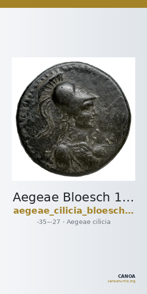 Aegeae Bloesch 1982 Period 6B.275-80 — CANOA