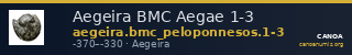 Aegeira BMC Aegae 1-3 — CANOA