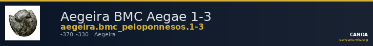 Aegeira BMC Aegae 1-3 — CANOA