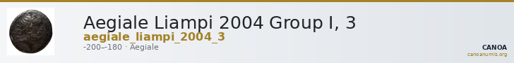 Aegiale Liampi 2004 Group I, 3 — CANOA