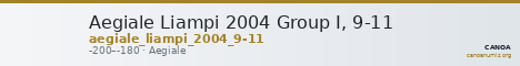 Aegiale Liampi 2004 Group I, 9-11 — CANOA