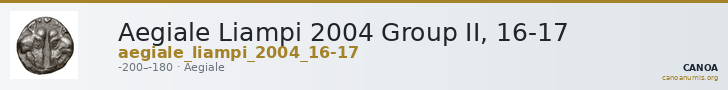 Aegiale Liampi 2004 Group II, 16-17 — CANOA