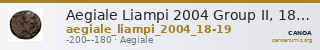 Aegiale Liampi 2004 Group II, 18-19 — CANOA