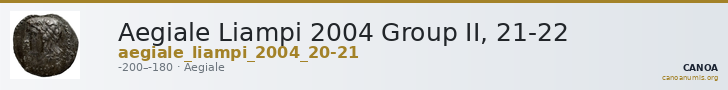 Aegiale Liampi 2004 Group II, 21-22 — CANOA